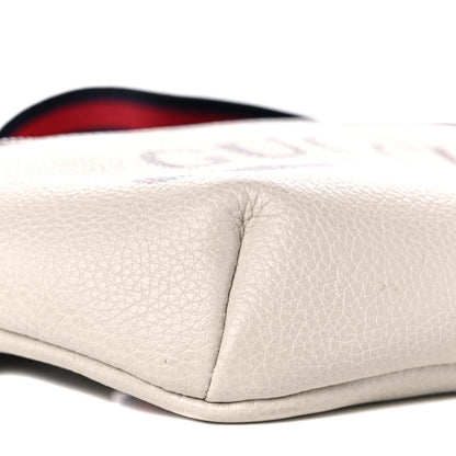 Gucci Grained Calfskin Small Logo Belt Bag White 8 of 12