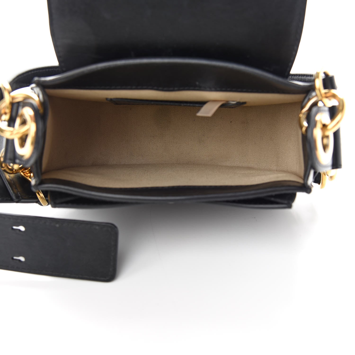 Chloe Calfskin Small Tess Bag Black 5 of 10