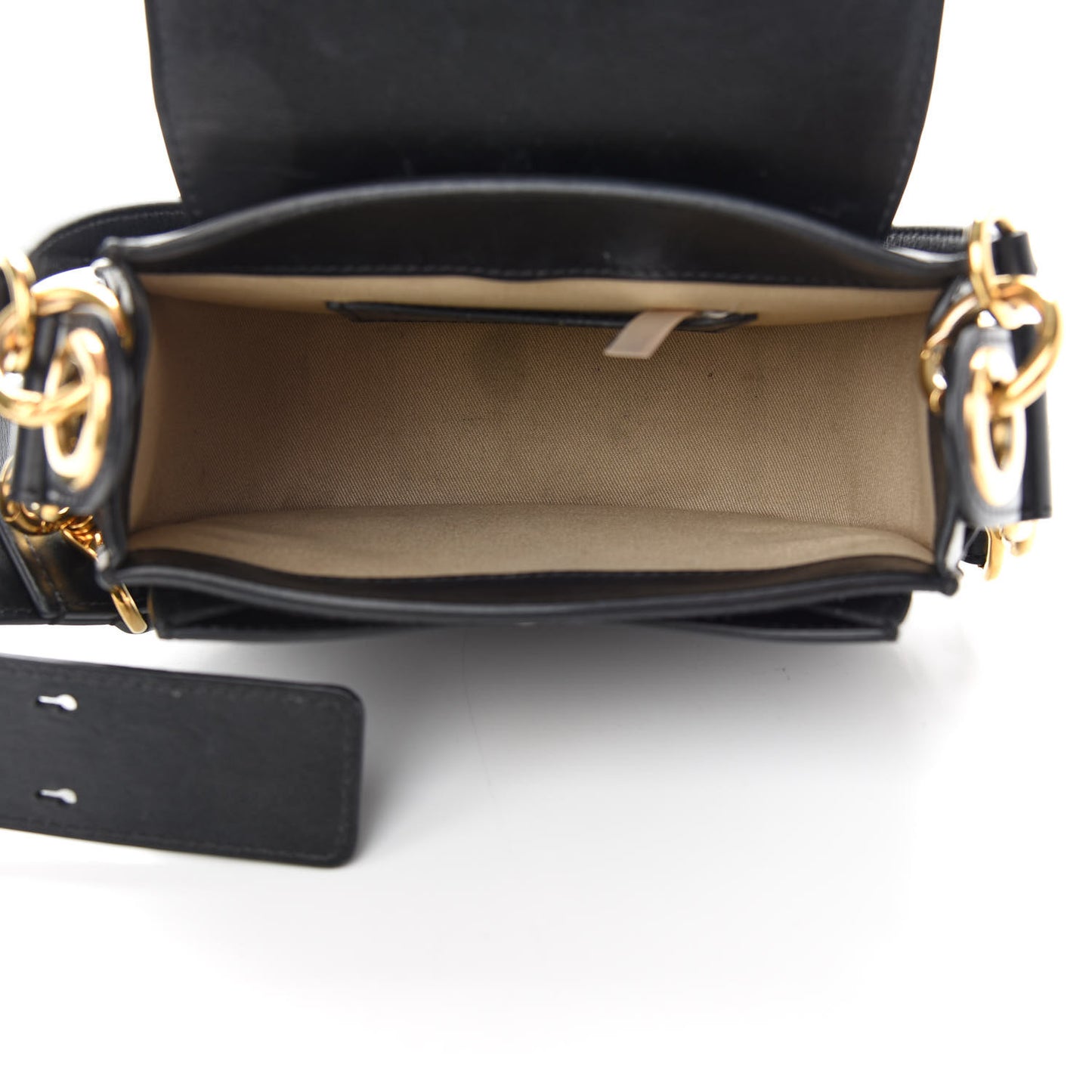 Calfskin Small Tess Bag Black