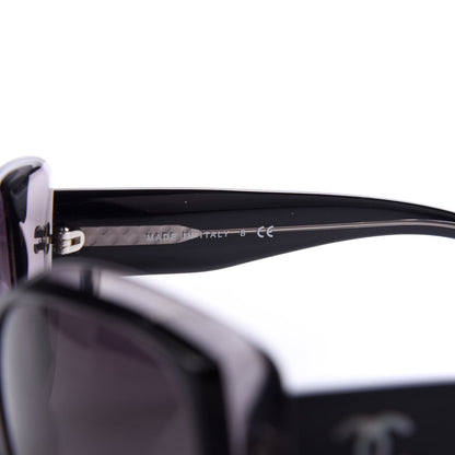 Chanel Mother of Pearl CC Sunglasses 5227-H Black 5 of 8
