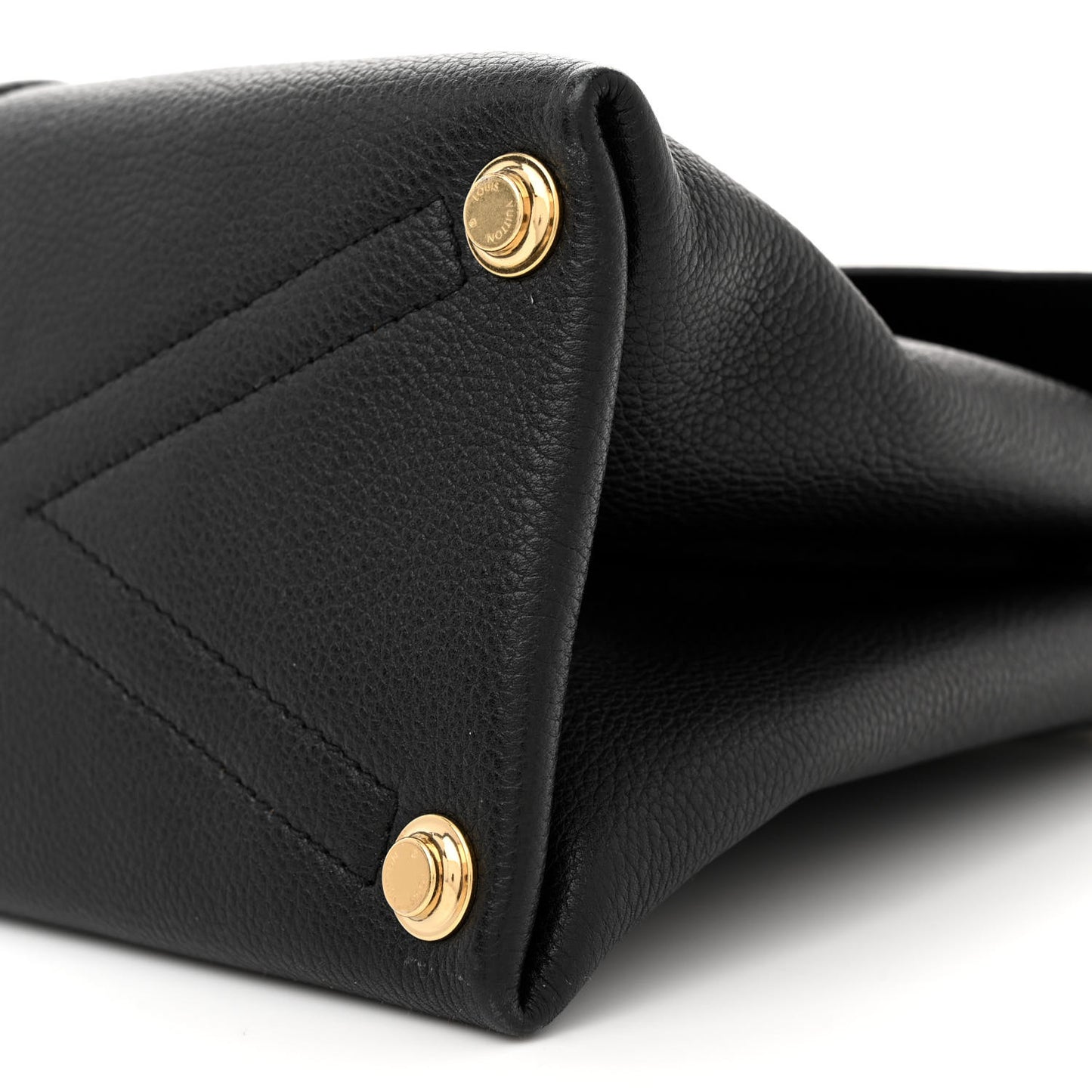 Grained Smooth Calfskin Rose Des Vents MM Black