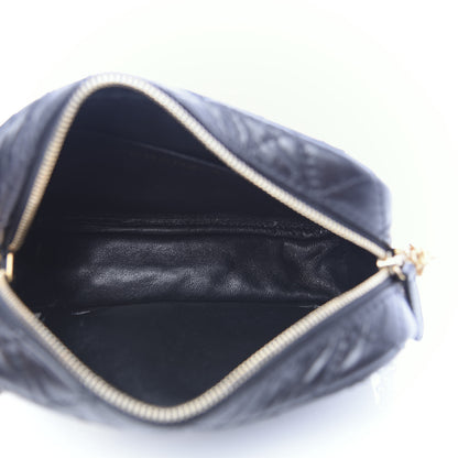 Chanel Aged Calfskin Quilted Mini Lucky Charm Reissue Camera Case Black 5 of 10