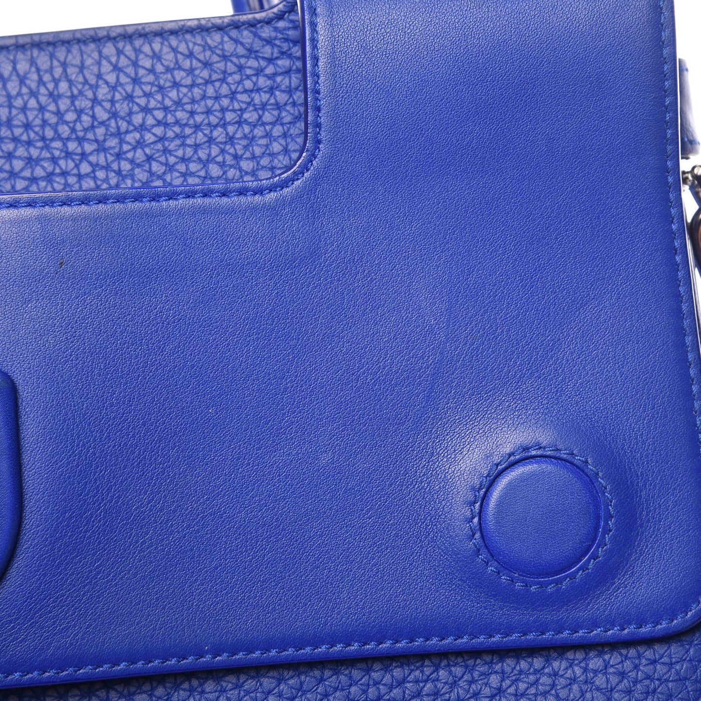 Bullcalf Medium Diorever Flap Yves Klein Blue