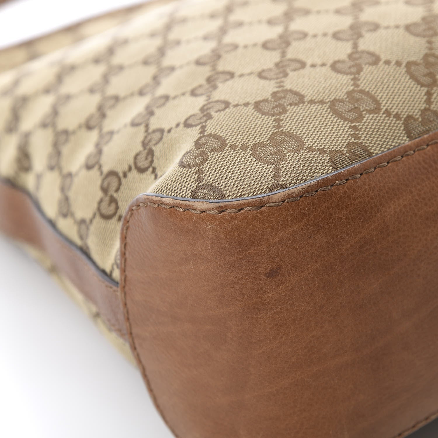 Gucci Monogram Medium Marrakech Hobo Camel 12 of 13