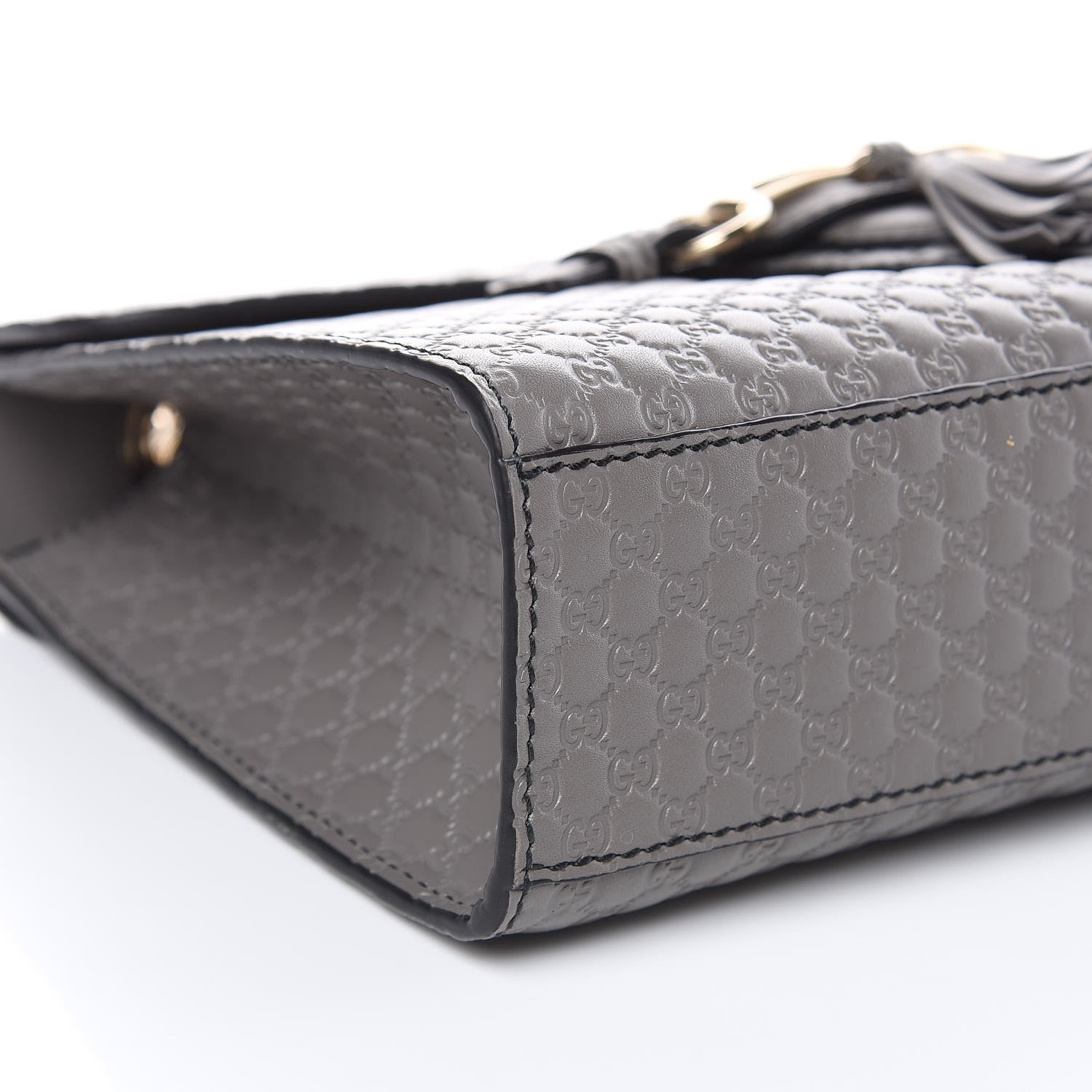 Gucci Soft Microguccissima Medium Emily Chain Shoulder Bag Loess 10 of 10