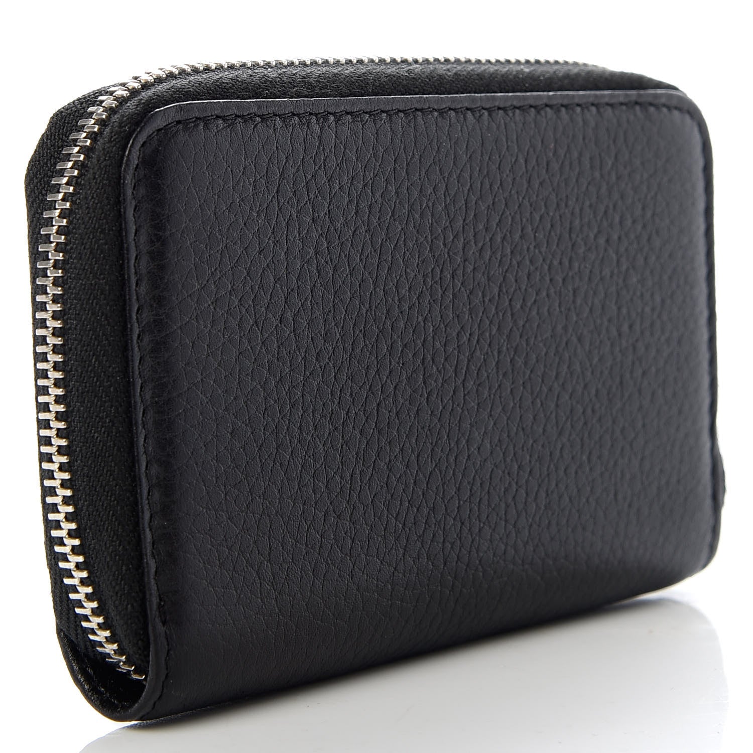 Chanel Grained Calfskin Neo Executive Zip Coin Purse Black 3 of 7