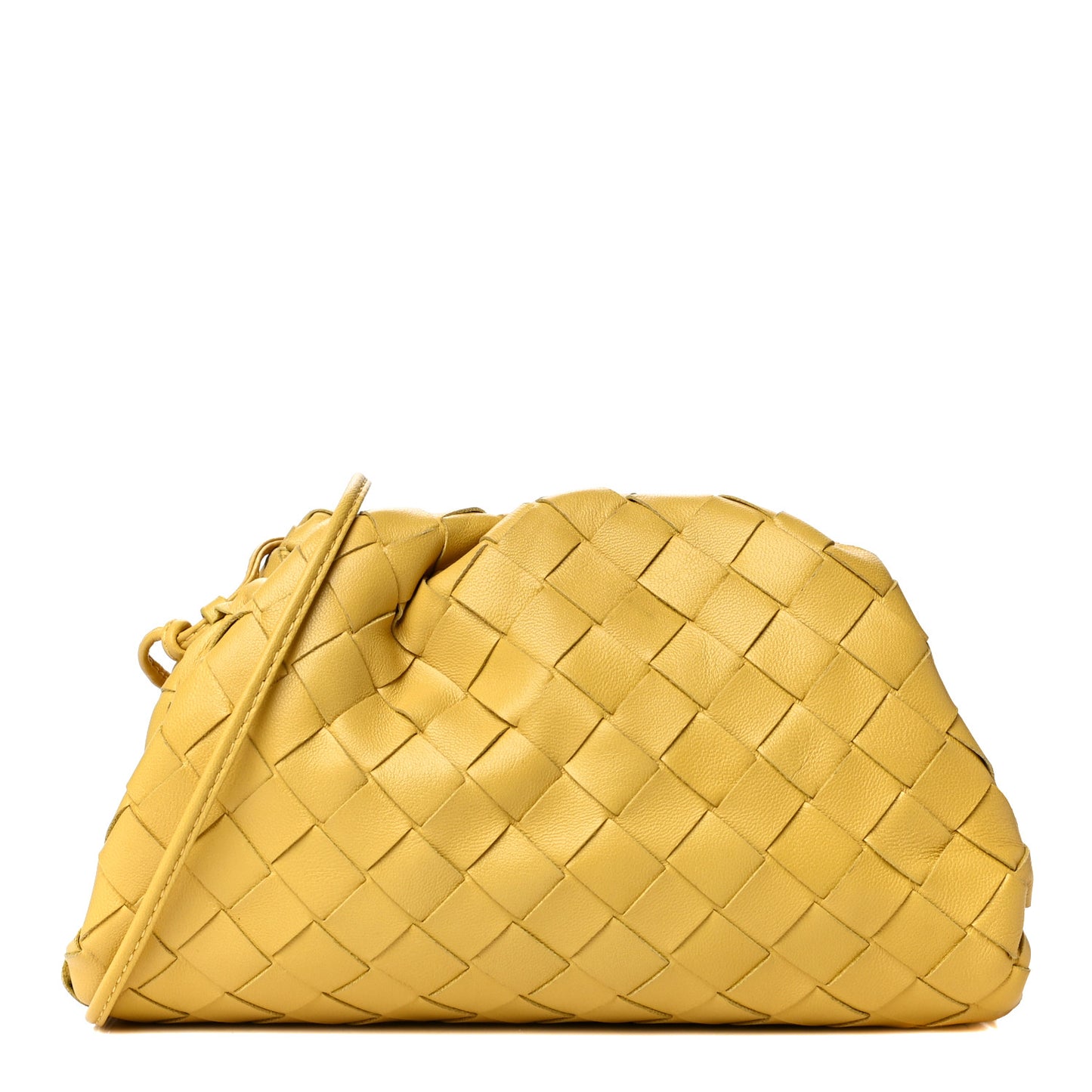 Nappa Intrecciato The Mini Pouch Buttercup