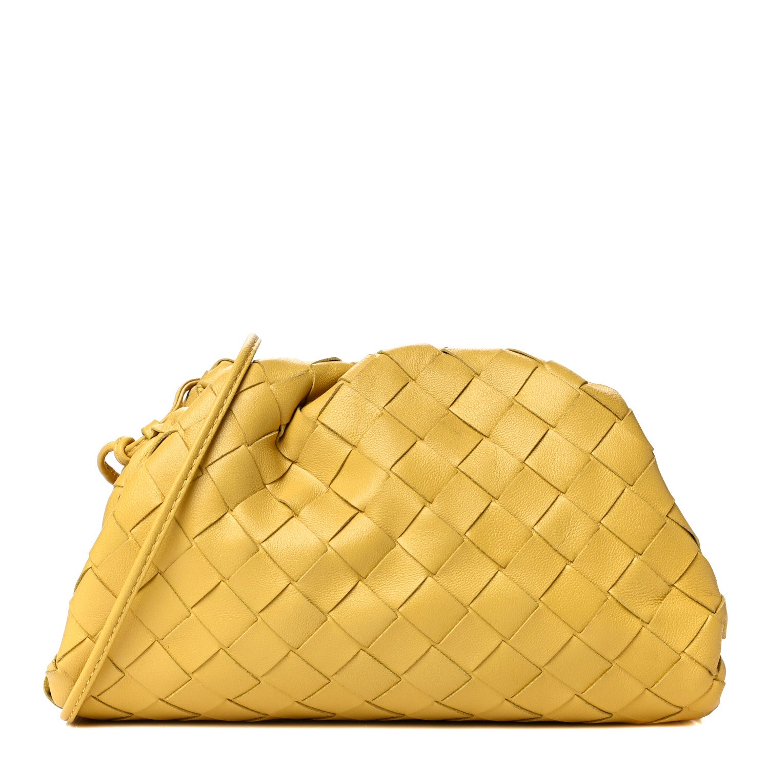 Bottega Veneta Nappa Intrecciato The Mini Pouch Buttercup 1 of 10