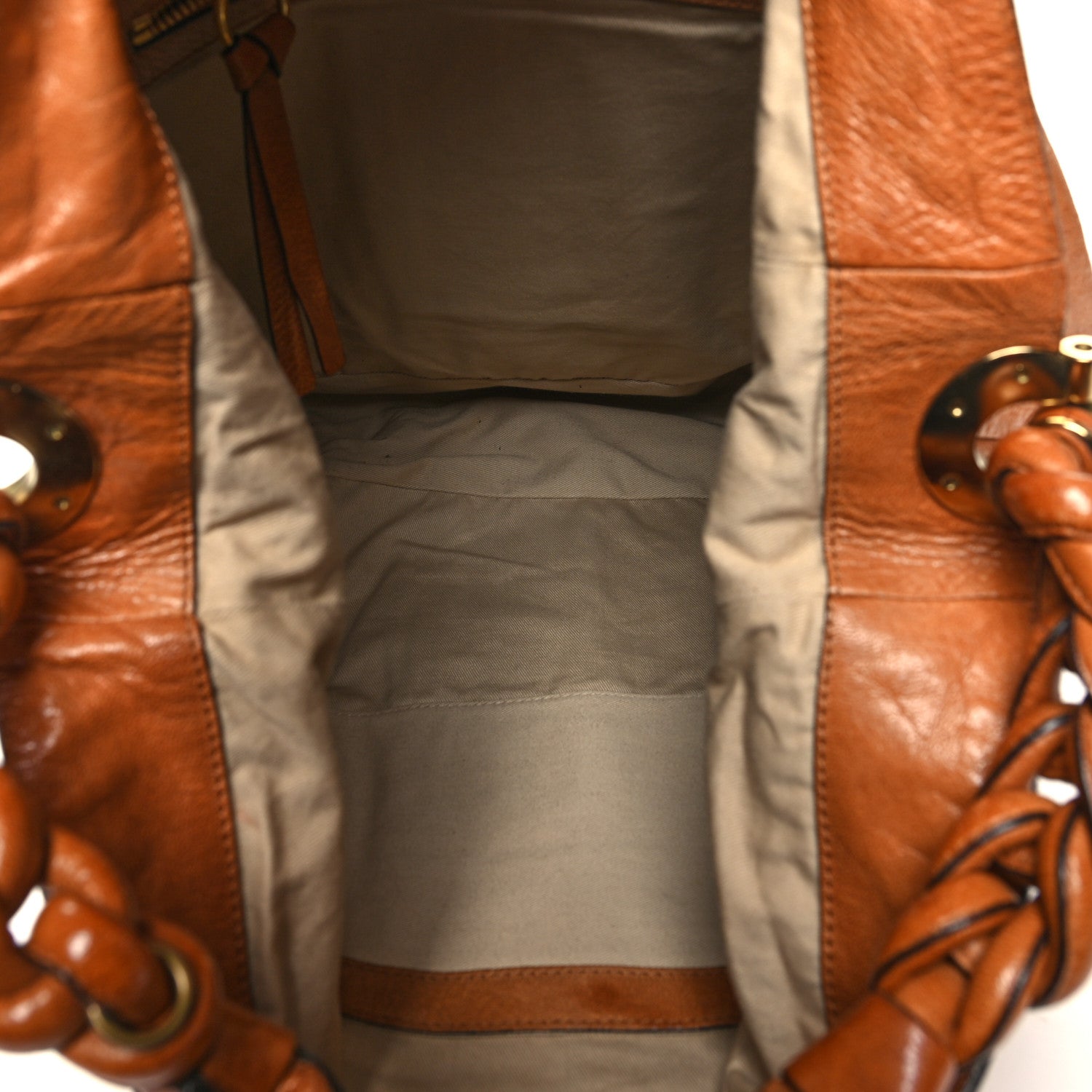 Chloe Lambskin Heloise Hobo Nutmeg 5 of 14