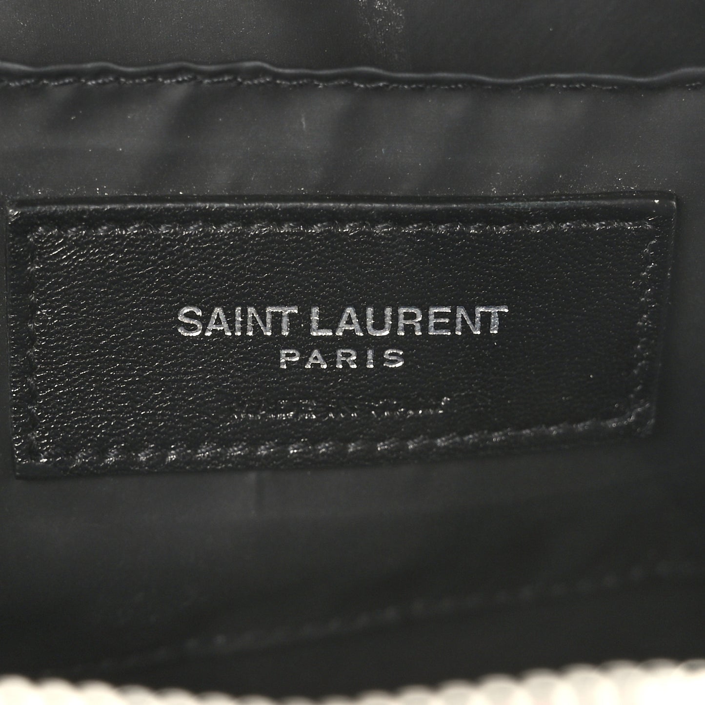 Lambskin Y Quilted Monogram Loulou Cosmetic Case Rouge Orient