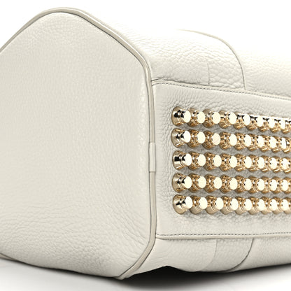 Alexander Wang Pebbled Lambskin Rocco Grey Gold Hardware 6 of 7