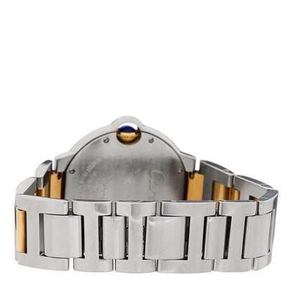 Cartier Stainless Steel 18K Yellow Gold 36mm Ballon Bleu De Cartier Automatic Watch 3 of 4