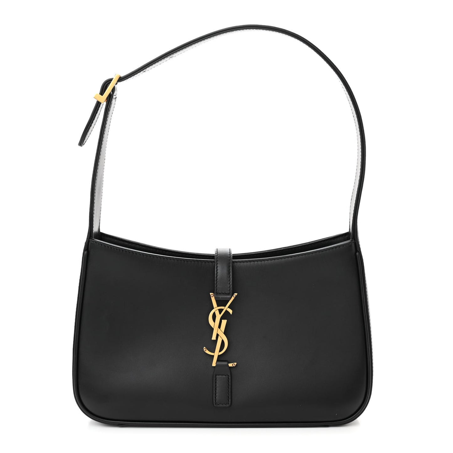 Smooth Calfskin Le 5 A 7 Hobo Black