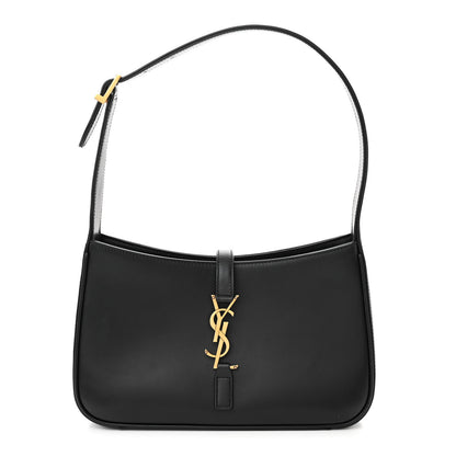 Saint Laurent Smooth Calfskin Le 5 A 7 Hobo Black 1 of 11