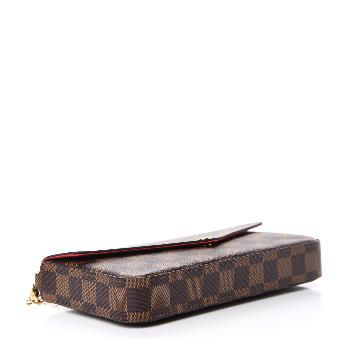 Damier Ebene Pochette Felicie Chain Wallet