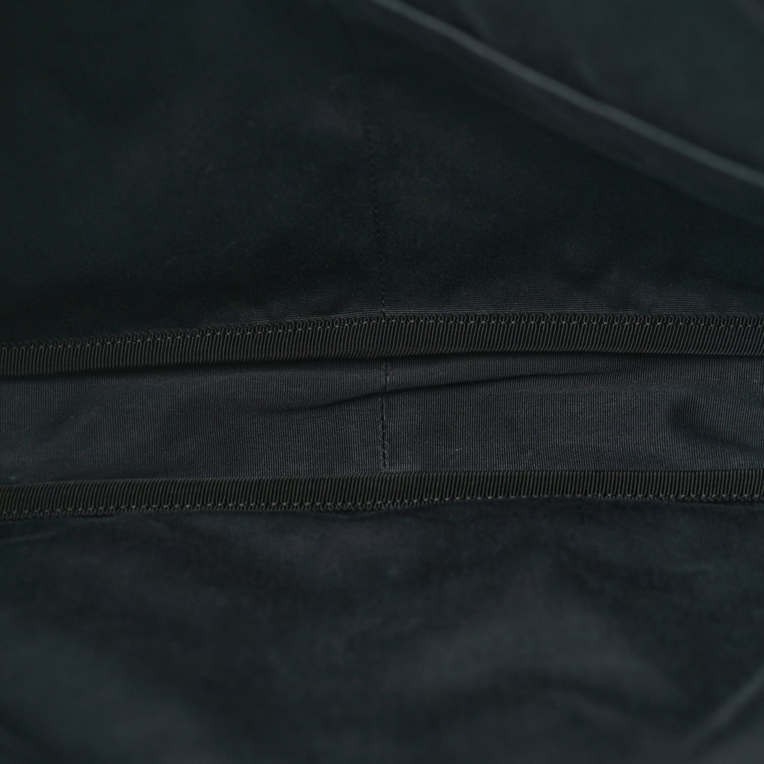 Saint Laurent Suede Flat Messenger Bag Black 5 of 11