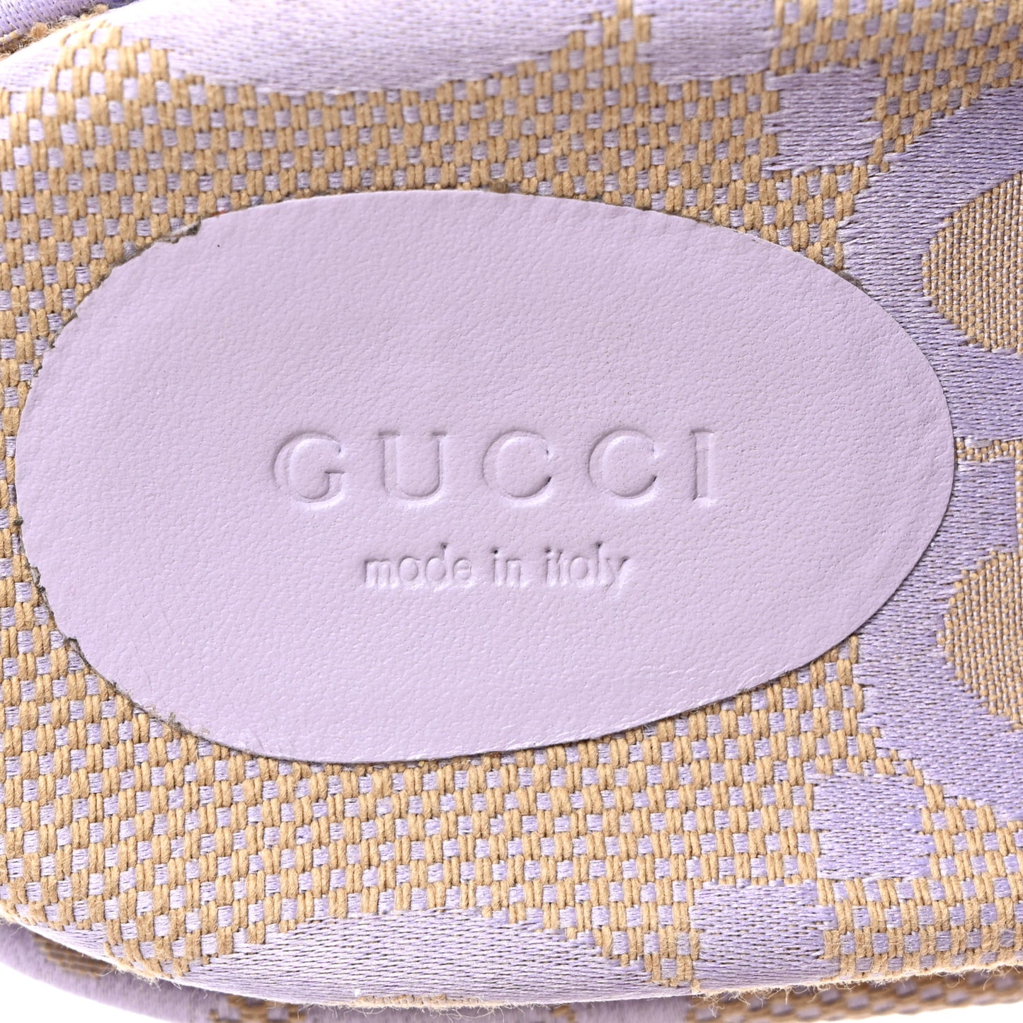 Monogram Jumbo GG Platform Slide Wedge Sandals 38 Beige Lapis