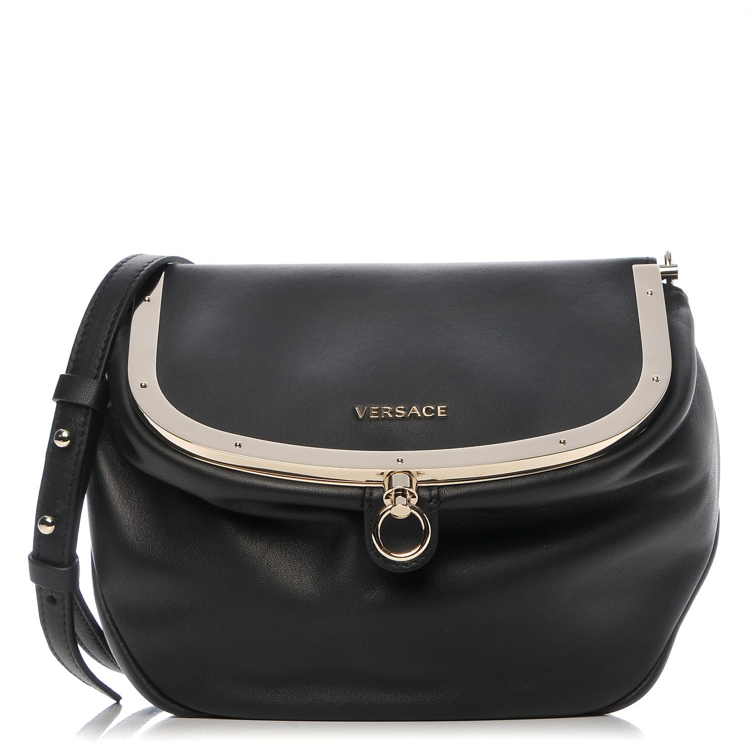 Versace Nappa Crossbody Bag Black 1 of 7
