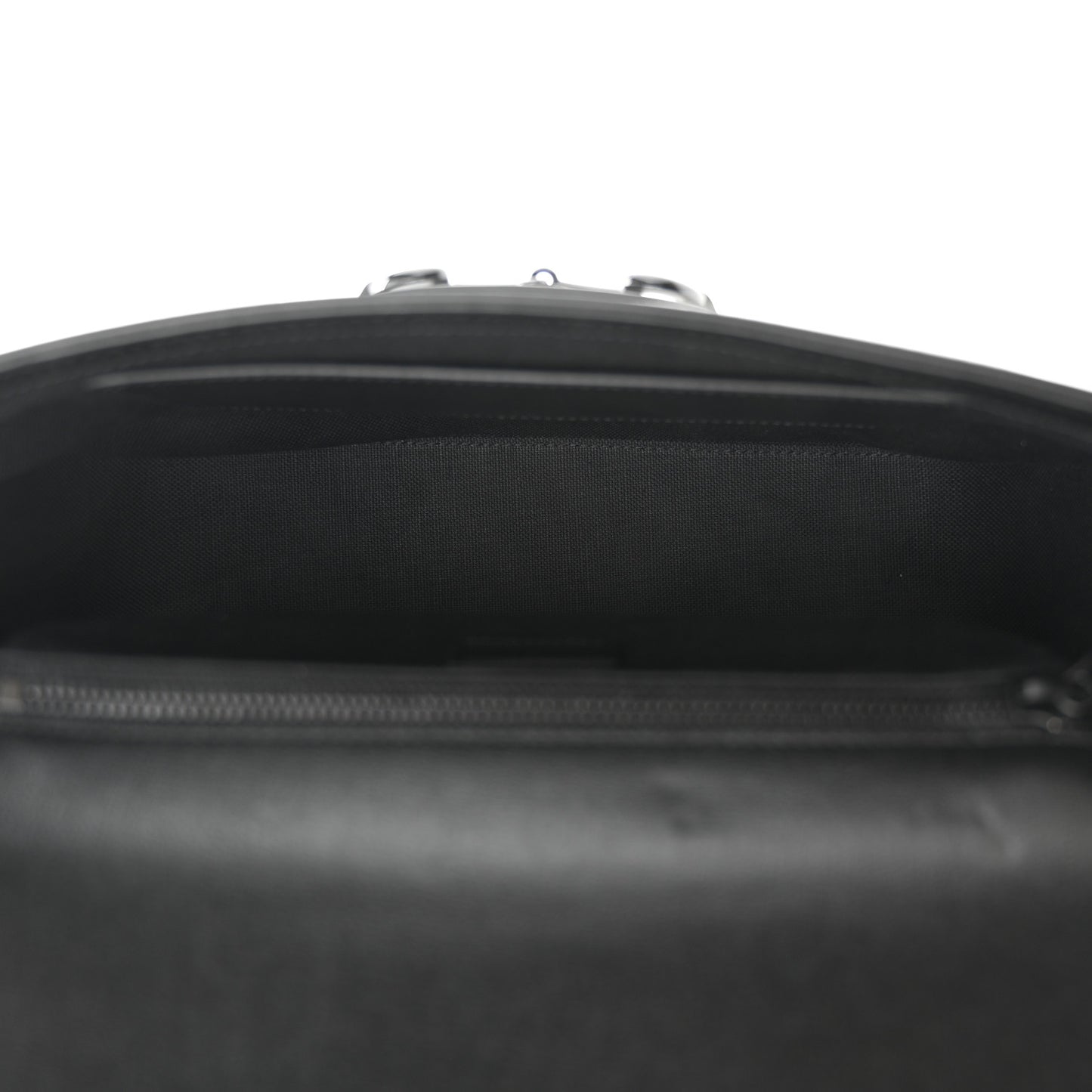Azalea Calfskin Web Monochrome Horsebit 1955 Shoulder Bag Black
