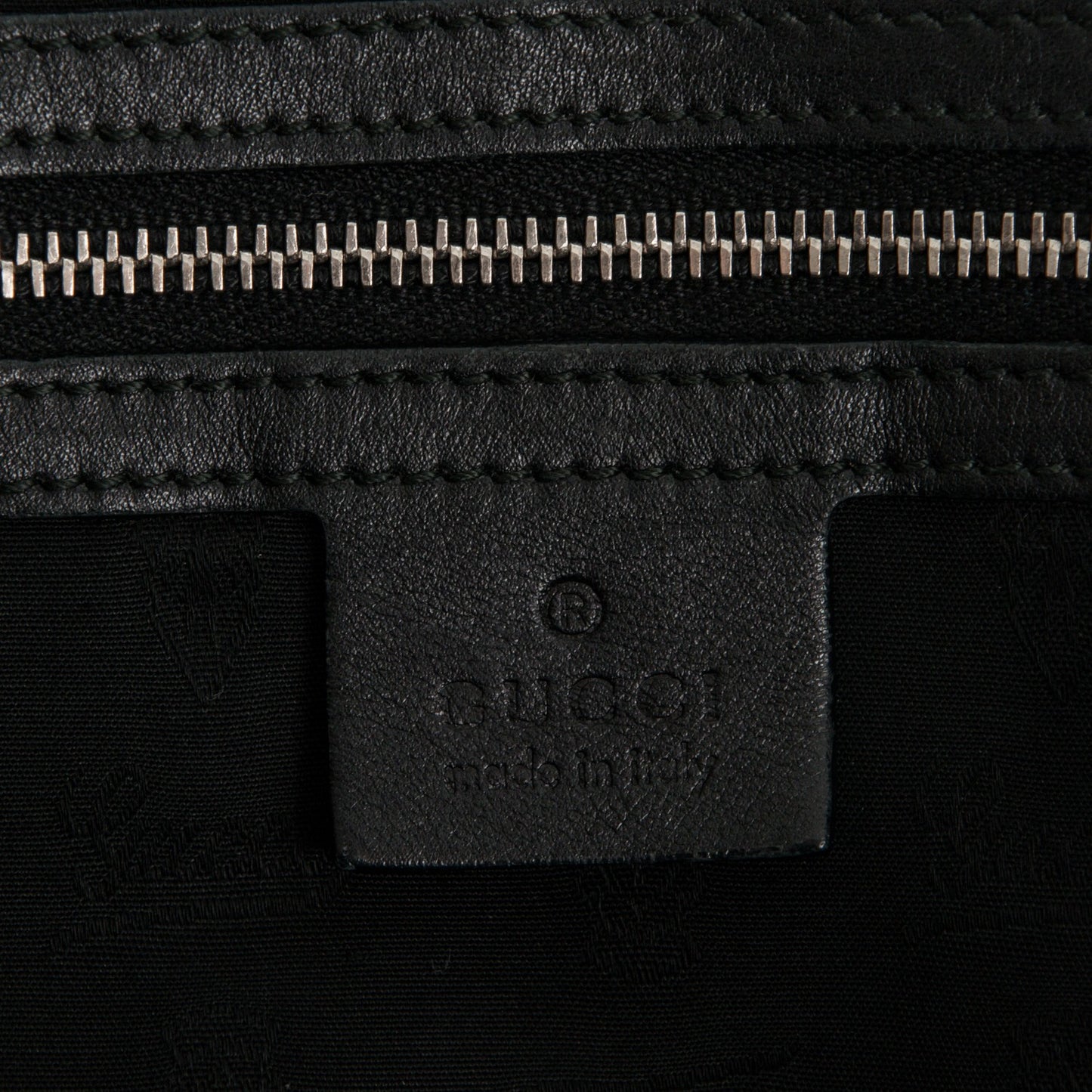 Guccissima Medium Icon Bit Tote Black