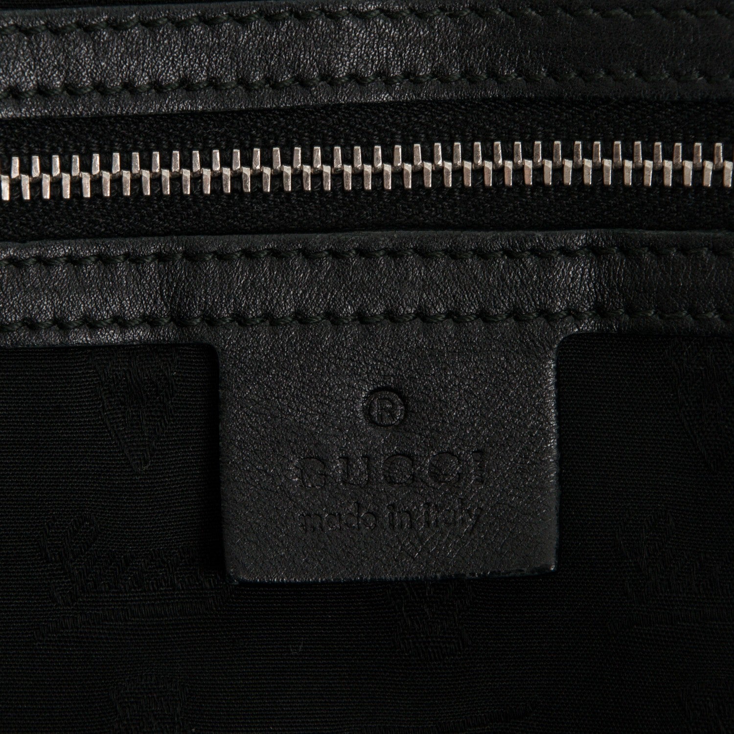 Gucci Guccissima Medium Icon Bit Tote Black 6 of 8