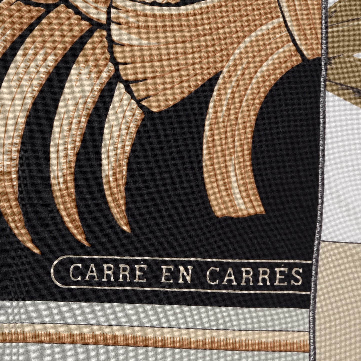 Silk Jersey Carre En Carres Scarf 90