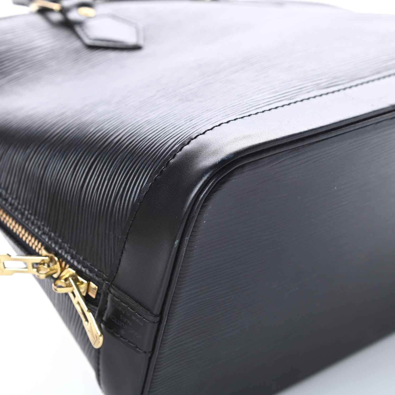 Louis Vuitton Epi Alma PM Black 9 of 15