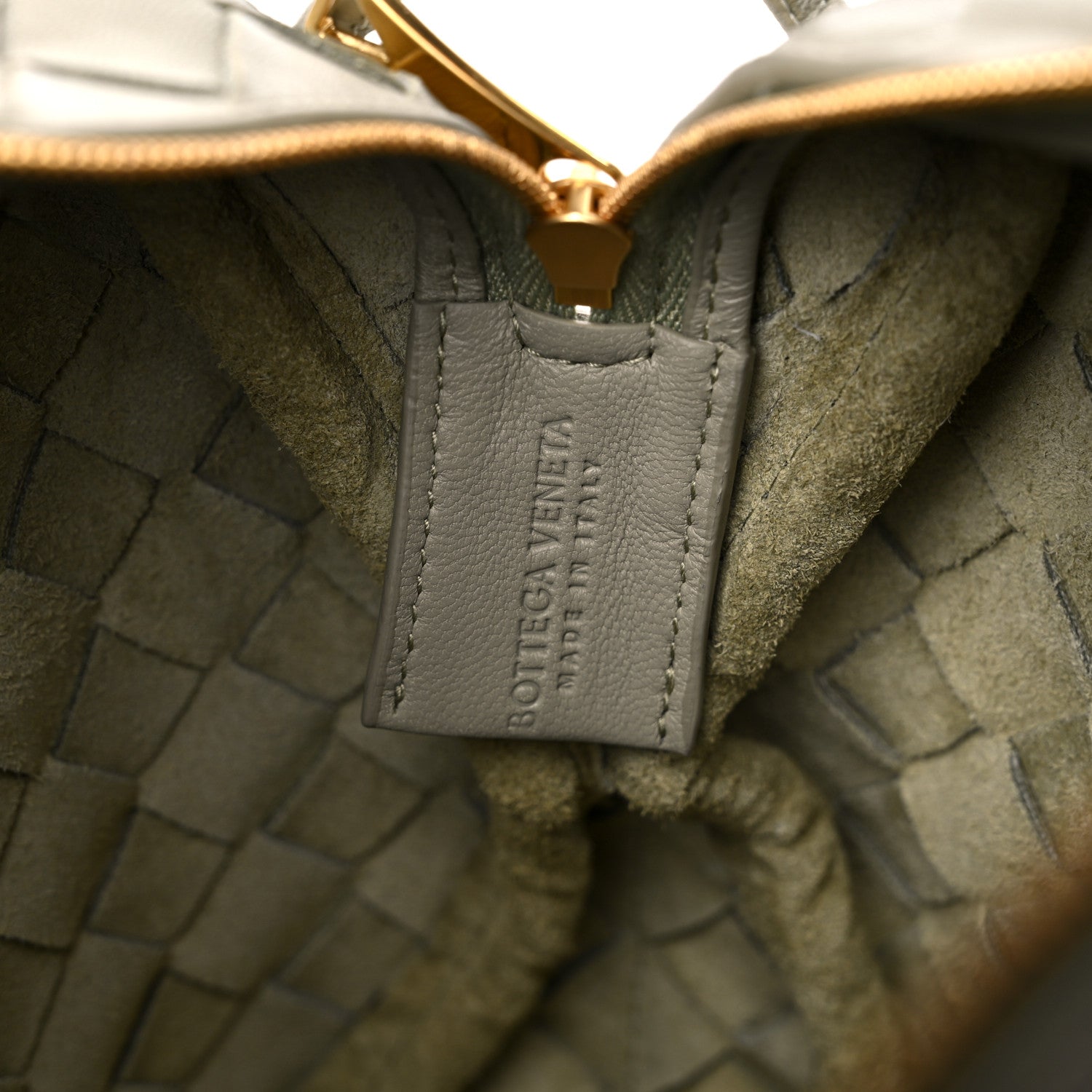 Bottega Veneta Nappa Intrecciato Small Loop Camera Bag Travertine 6 of 8