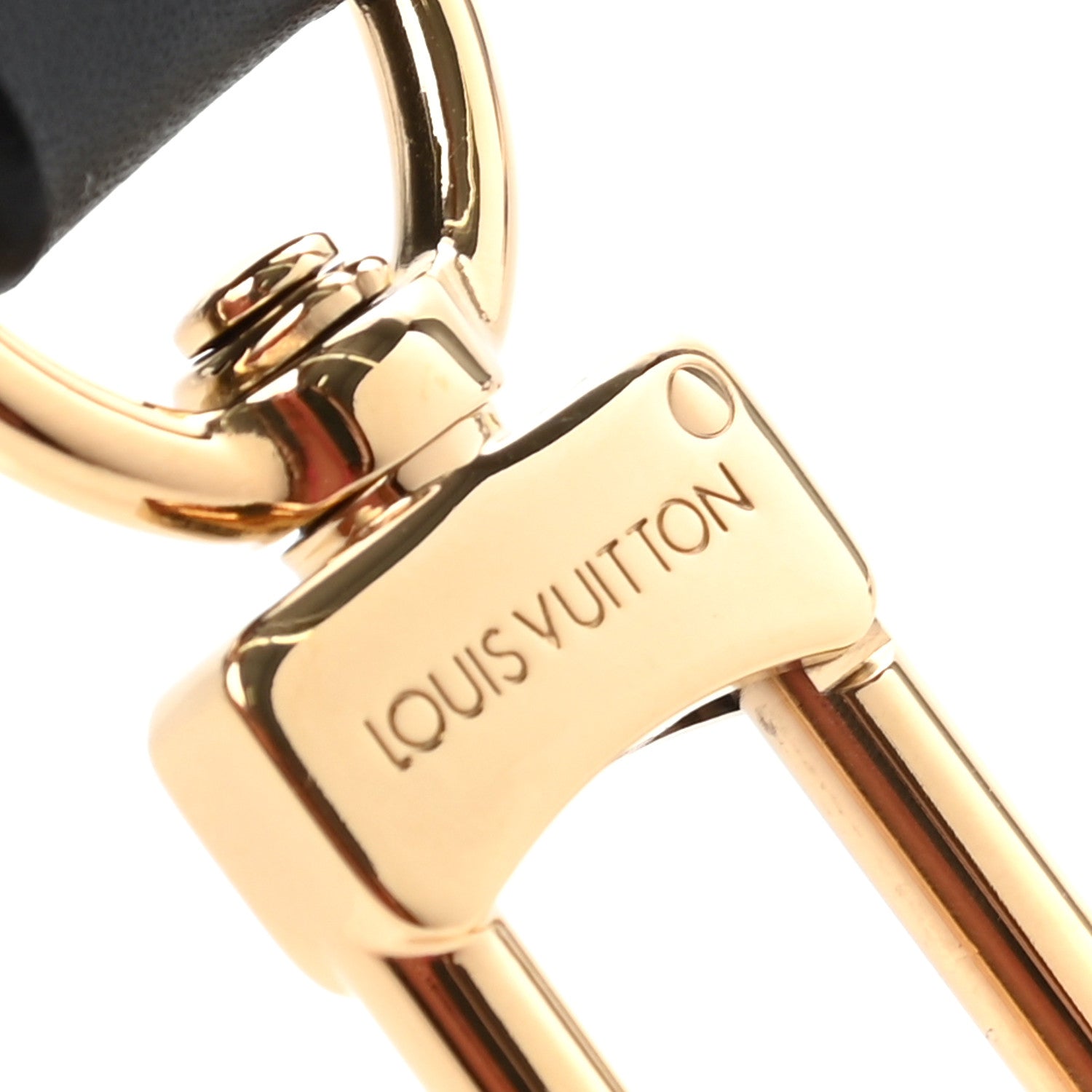 Louis Vuitton Calfskin Neo Noe Shoulder Strap Black 4 of 5