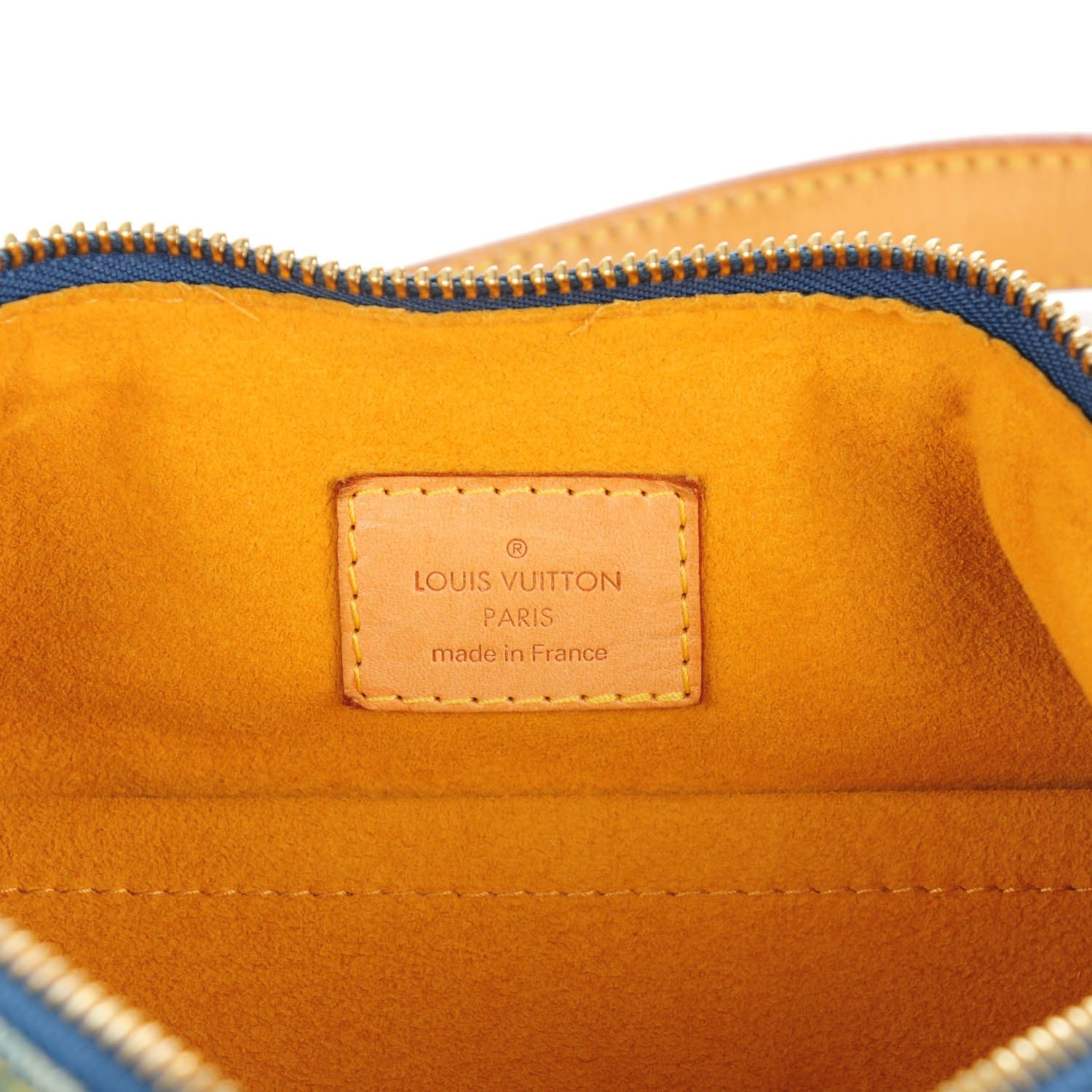 Louis Vuitton Monogram Denim Baggy PM Blue 6 of 7