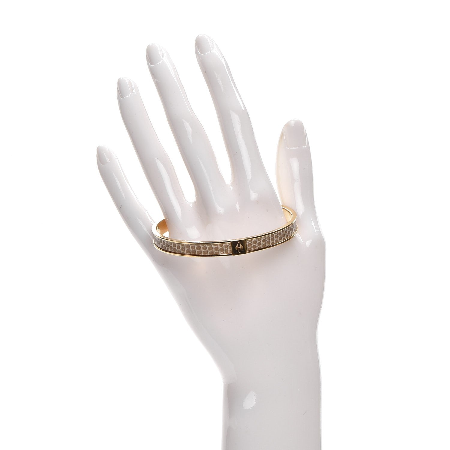 Hermes Smooth Lizard Kawaii 07 Bracelet S Ficelle 2 of 4