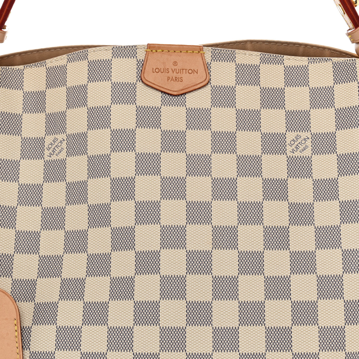 Louis Vuitton Damier Azur Graceful PM Beige 8 of 10