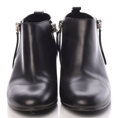 Gucci Kid Ankle Booties 39.5 Black 2 of 15