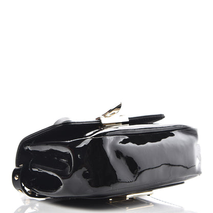 Valentino Garavani Patent Mini Rockstud Crossbody Bag Black 7 of 17