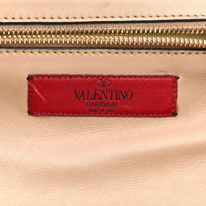 Valentino Garavani Vitello Small Rockstud Tote Beige 6 of 12