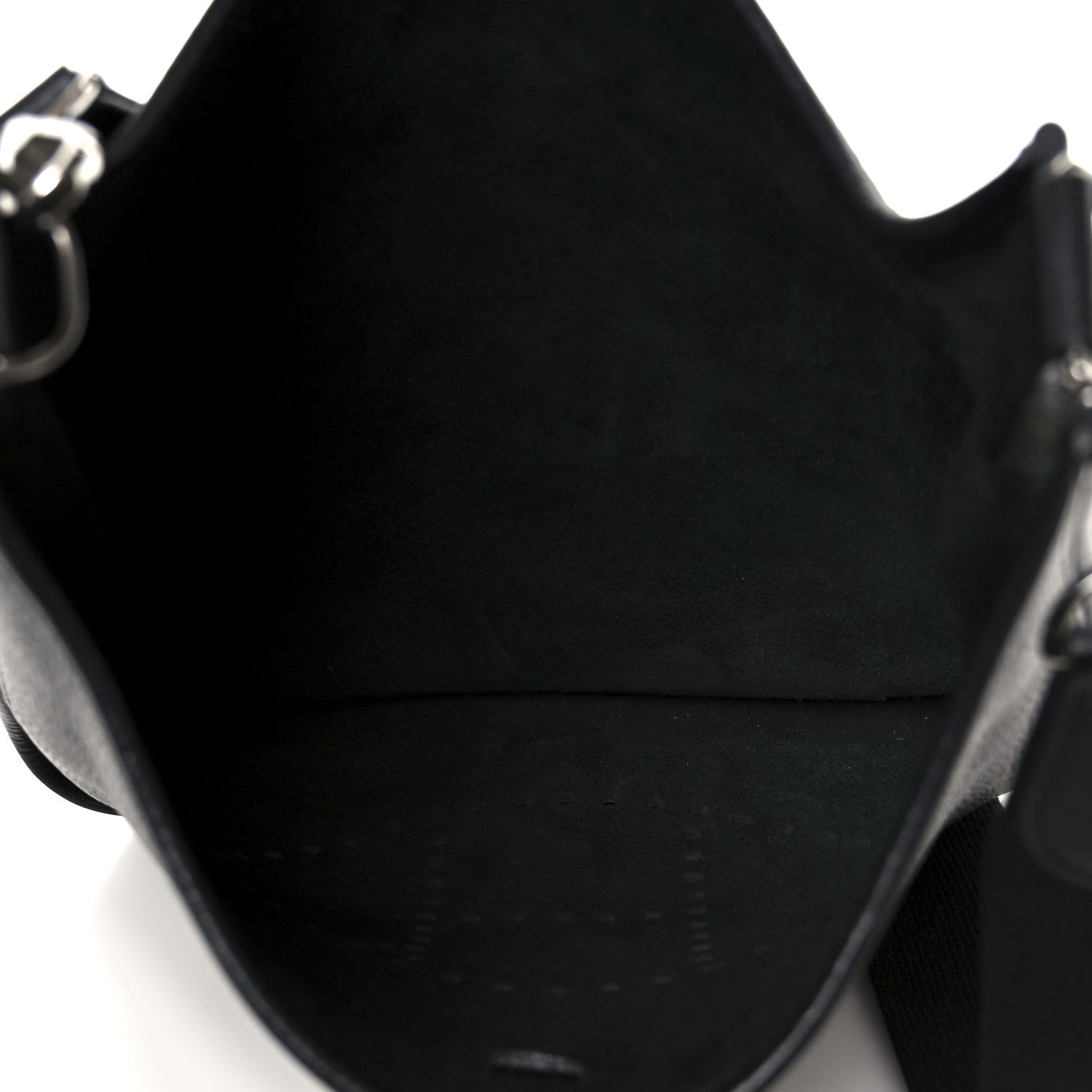 Hermes Taurillon Clemence Evelyne II PM Black 5 of 10
