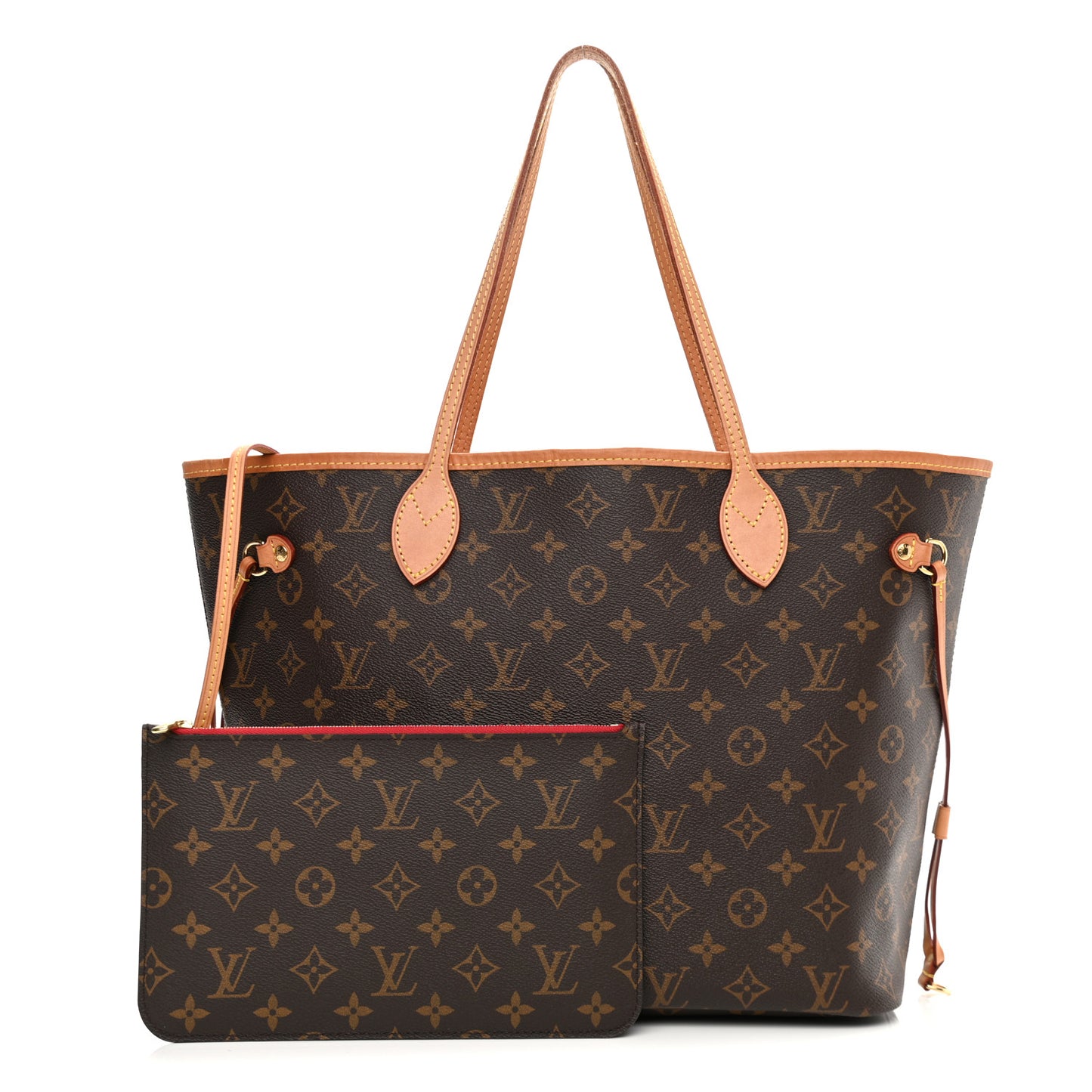 Monogram Neo Neverfull MM Cherry