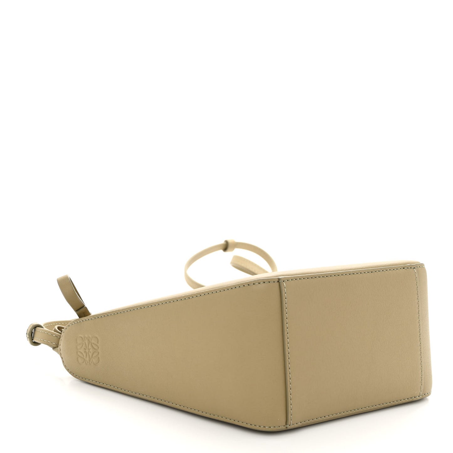 Calfskin Mini Hammock Hobo Clay Green