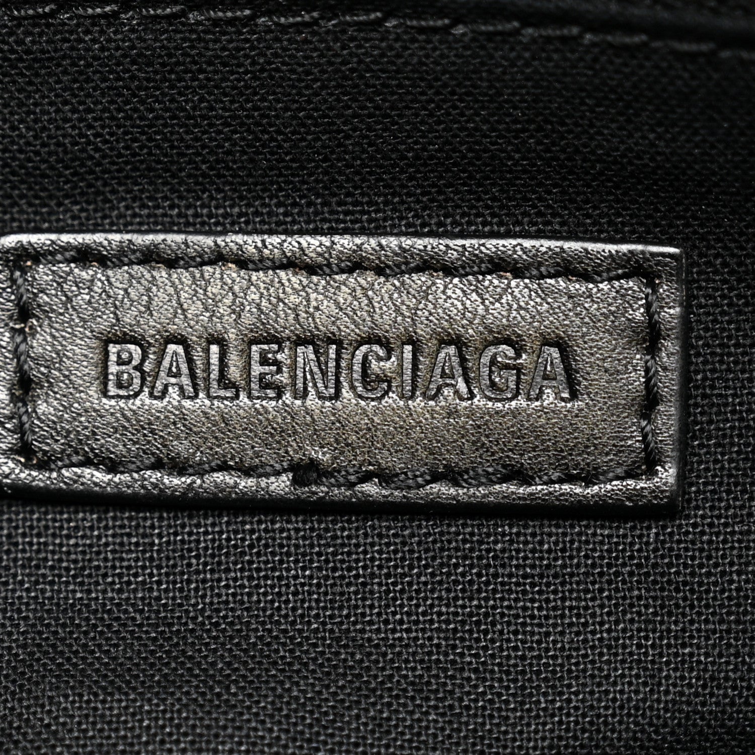 Balenciaga Used Calfskin Black Hardware Small Neo Classic Hobo Black 6 of 10