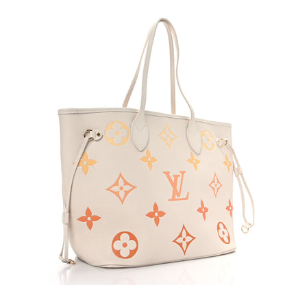 Louis Vuitton Empreinte Monogram Giant Neverfull MM Degrade Neutral 4 of 9
