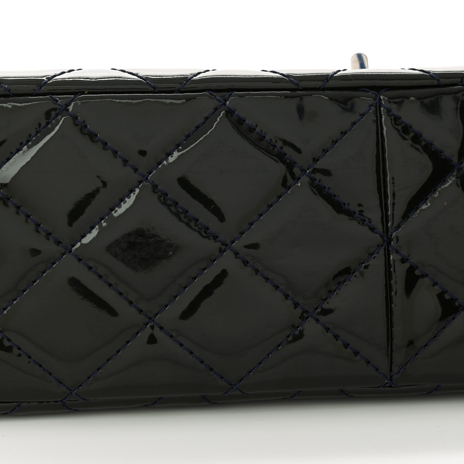Chanel Patent Quilted 2.55 Reissue 227 Flap Navy 17 of 17