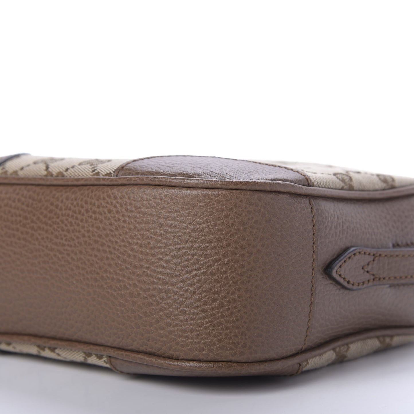 Monogram Mini Bree Messenger Bag Beige Tabacco