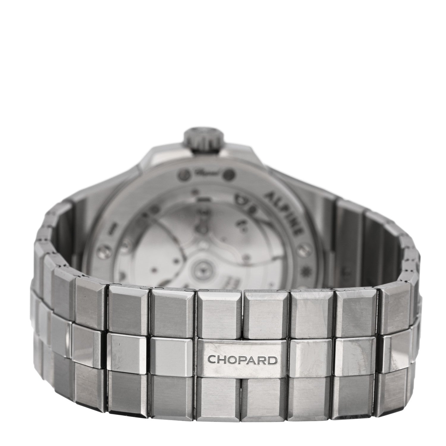 Chopard Stainless Steel 41mm Alpine Eagle Automatic Watch Grey 3 of 4