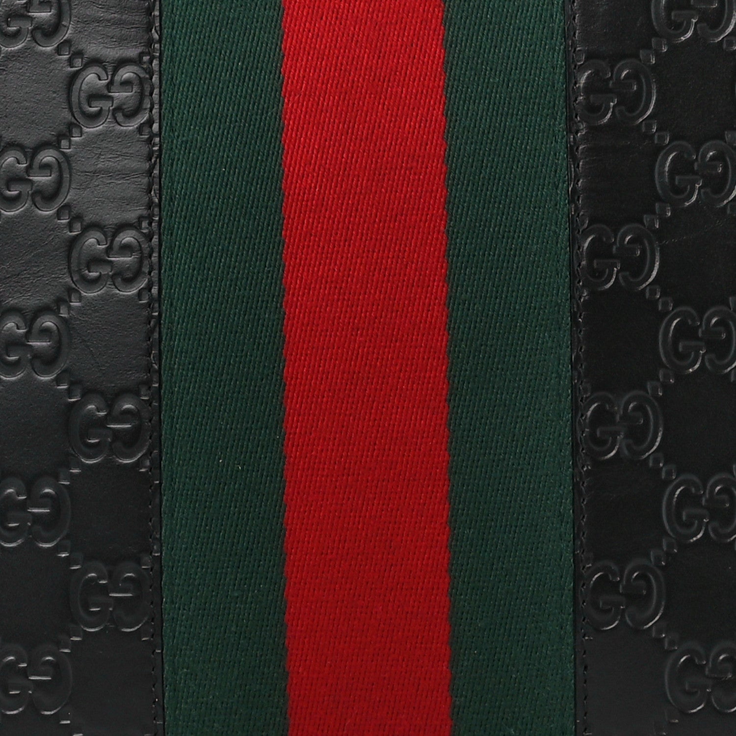 Gucci Guccissima Signature Web New Web Cosmetic Case Black 8 of 10