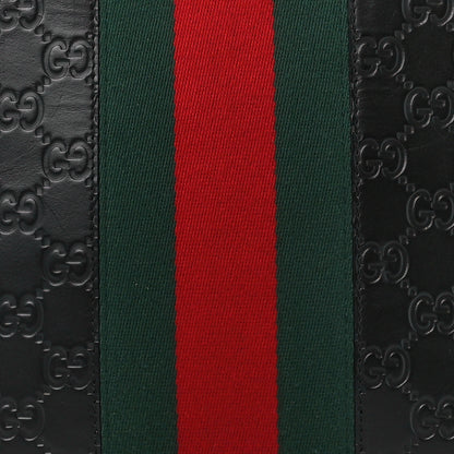 Gucci Guccissima Signature Web New Web Cosmetic Case Black 8 of 10