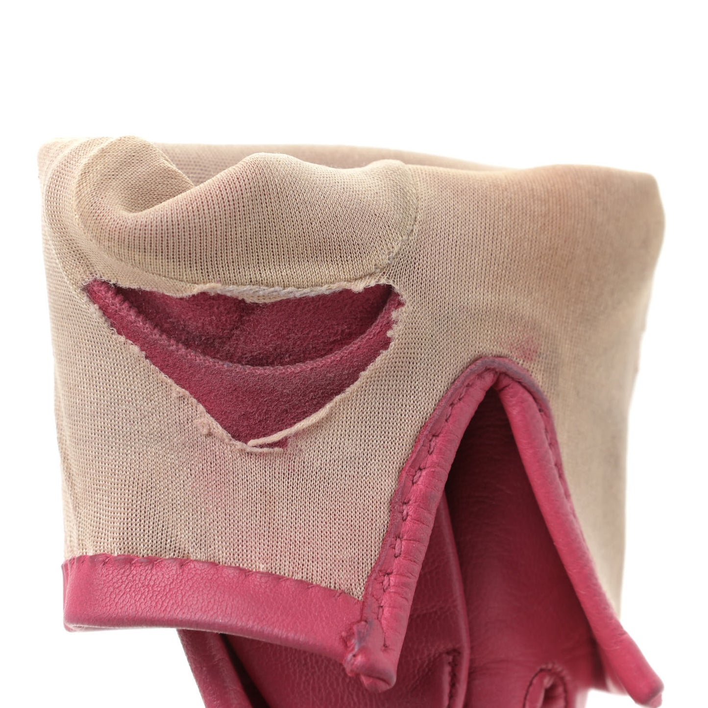 Lambskin Gloves 7 Pink