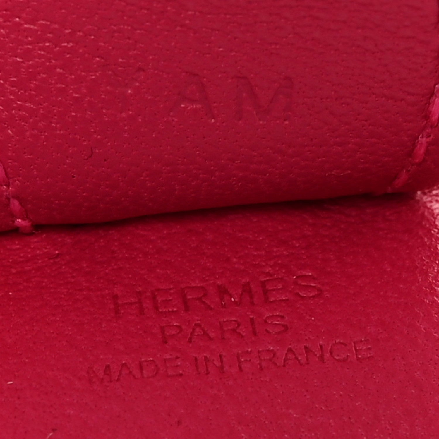Hermes Milo Lambskin Grigri Rodeo Horse Bag Charm PM Rose Mexico 3 of 6