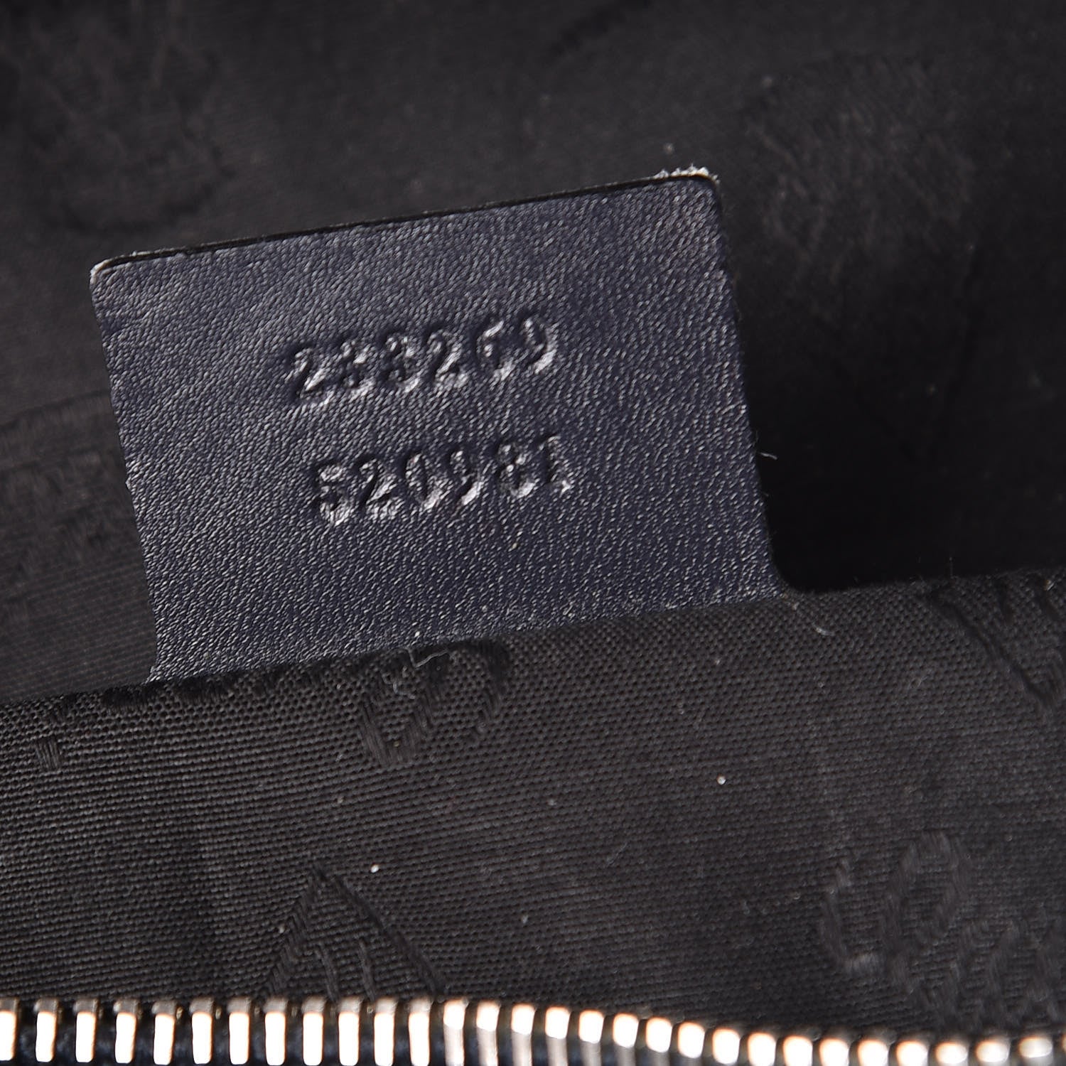 Gucci Imprime Monogram Belt Bag Navy 13 of 19