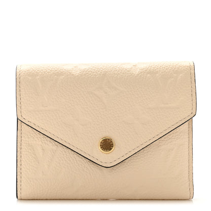 Louis Vuitton Empreinte Victorine Wallet Cream 1 of 7