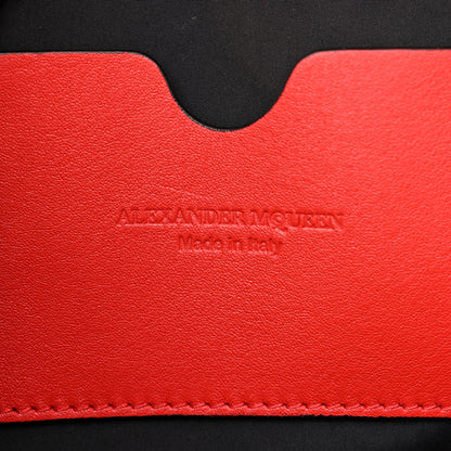 Alexander McQueen Nylon Camouflage Dancing Skeleton Messenger Bag Red 6 of 10